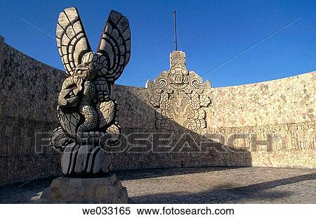 Monument to the national flag in Paseo de Montejo, M? rida. Yucatßn, Mexico View Large Photo Image Stock Photography - Monument to the national flag in Paseo de Montejo, M? rida. Yucatßn, Mexico. Fotosearch