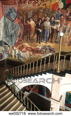Mural paintings in the Town Hall, Hermosillo. Sonora, Mexico View Large Photo Image Stock Photo - Mural paintings in the Town Hall, Hermosillo. Sonora, Mexico. Fotosearch