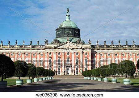 New Palace, Sanssouci Park, Potsdam, Brandenburg, Germany View Large Photo Image Stock Photo - New Palace, Sanssouci Park, Potsdam, Brandenburg, Germany. Fotosearch