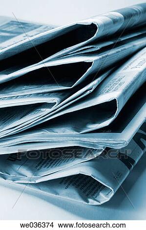 Picture - Newspapers. Fotosearch