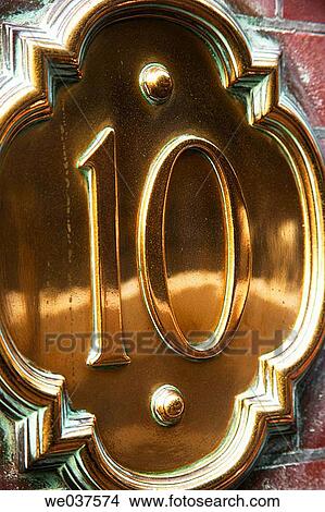Number detail. London. England. UK View Large Photo Image Picture - Number detail. London. England. UK. Fotosearch
