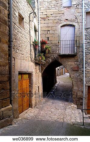 Pas de la Capella. Guimer?. Urgell. Lleida. Catalunya. Spain. View Large Photo Image Stock Photo - Pas de la Capella. Guimer?. Urgell. Lleida. Catalunya. Spain.. Fotosearch