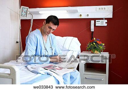 Patient in hospitalization View Large Photo Image Stock Image - Patient in hospitalization. Fotosearch
