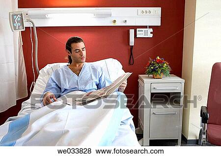 Patient in hospitalization View Large Photo Image Stock Photo - Patient in hospitalization. Fotosearch