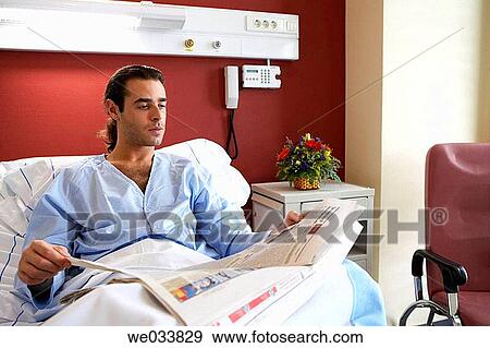 Patient in hospitalization View Large Photo Image Stock Photo - Patient in hospitalization. Fotosearch
