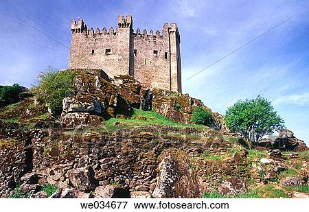 Penedono castle. Portugal. View Large Photo Image Stock Photo - Penedono castle. Portugal.. Fotosearch