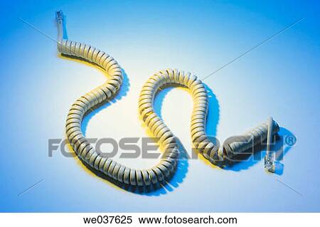 Phone cord View Large Photo Image Stock Photography - Phone cord. Fotosearch