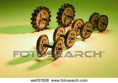 Plastic toy wheels View Large Photo Image Stock Photo - Plastic toy wheels. Fotosearch