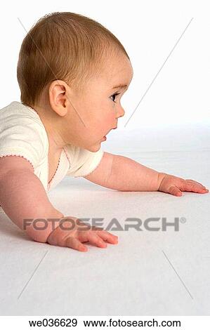 Portrait of a baby View Large Photo Image Stock Photo - Portrait of a baby. Fotosearch