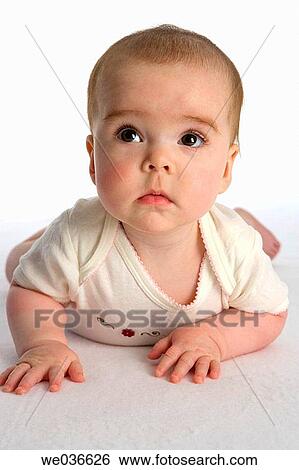 Portrait of a baby View Large Photo Image Stock Photograph - Portrait of a baby. Fotosearch