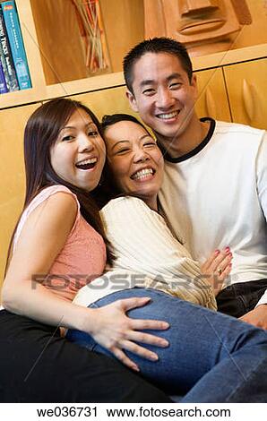 Portrait of an Asian friends View Large Photo Image Stock Image - Portrait of an Asian friends. Fotosearch