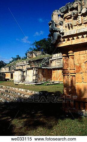 Puuc-style Mayan ruins at Sayil. Yucatan, Mexico View Large Photo Image Stock Photography - Puuc-style Mayan ruins at Sayil. Yucatan, Mexico. Fotosearch