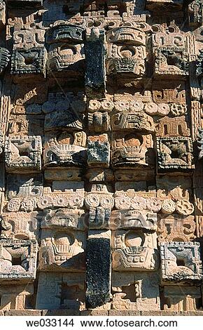 Puuc-style Mayan ruins, Uxmal. Yucatan, Mexico View Large Photo Image Picture - Puuc-style Mayan ruins, Uxmal. Yucatan, Mexico. Fotosearch