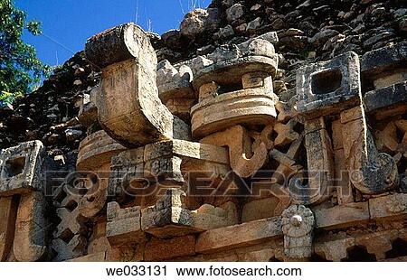 Puuc-style Mayan ruins, Uxmal. Yucatan, Mexico View Large Photo Image Stock Image - Puuc-style Mayan ruins, Uxmal. Yucatan, Mexico. Fotosearch