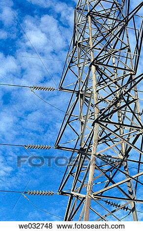 Pylon. Mexico View Large Photo Image Stock Photo - Pylon. Mexico. Fotosearch