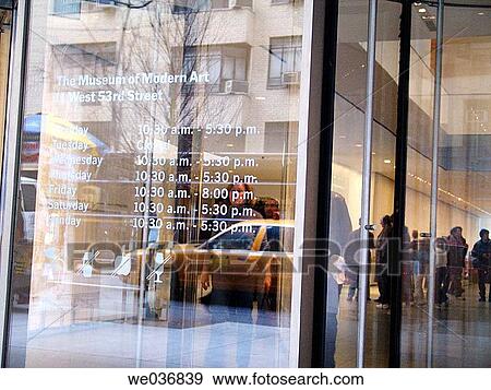 Reflection at the Museum of Modern Art in New York View Large Photo Image Stock Photo - Reflection at the Museum of Modern Art in New York. Fotosearch
