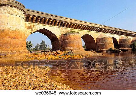 Roman bridge over Tinto river, Niebla. Huelva province, Andalusia, Spain View Large Photo Image Stock Photo - Roman bridge over Tinto river, Niebla. Huelva province, Andalusia, Spain. Fotosearch