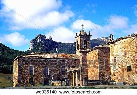 Romanesque church of San Mart? n de Tours, Oti±ano. Sierra de Cod? s, Navarra, Spain View Large Photo Image Stock Image - Romanesque church of San Mart? n de Tours, Oti±ano. Sierra de Cod? s, Navarra, Spain. Fotosearch