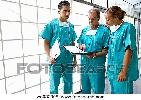 Stock Photo - Surgeons. Fotosearch