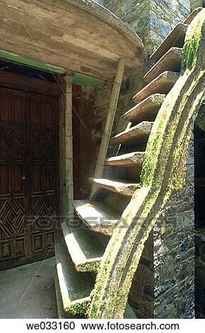 Stock Image - Surrealist castle built by Sir Edward James, Xilitla. San Luis Potosi, Mexico. Fotosearch