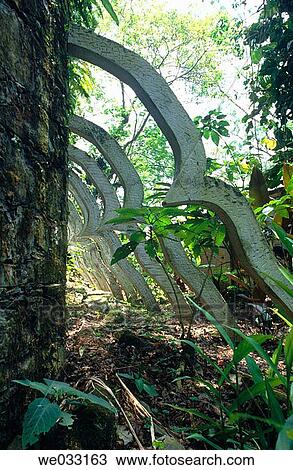 Surrealist castle built by Sir Edward James, Xilitla. San Luis Potosi, Mexico View Large Photo Image Stock Image - Surrealist castle built by Sir Edward James, Xilitla. San Luis Potosi, Mexico. Fotosearch
