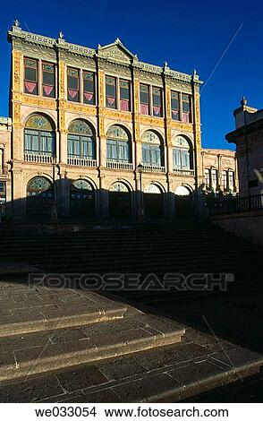 Teatro Calder? n, Zacatecas. Mexico View Large Photo Image Picture - Teatro Calder? n, Zacatecas. Mexico. Fotosearch