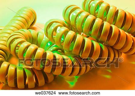Telephone cord View Large Photo Image Picture - Telephone cord. Fotosearch