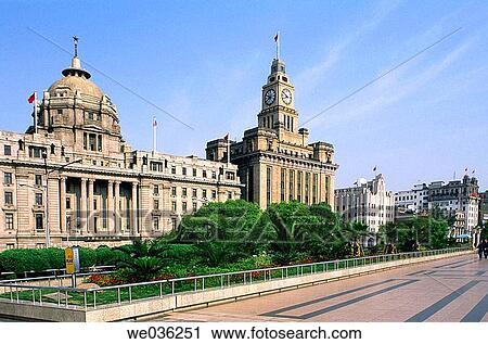 The Bund, Shanghai. China View Large Photo Image Stock Image - The Bund, Shanghai. China. Fotosearch