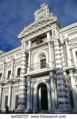 Stock Photo - Town Hall, Hermosillo. Sonora, Mexico. Fotosearch