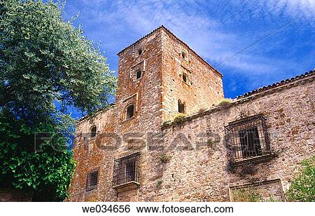 Trujillo. Cßceres province. Spain. View Large Photo Image Stock Photograph - Trujillo. Cßceres province. Spain.. Fotosearch