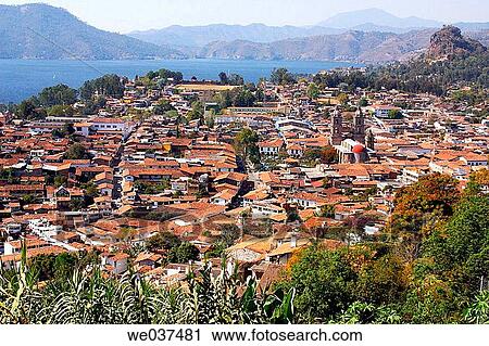 Stock Image - Valle de Bravo, Mexico.. Fotosearch