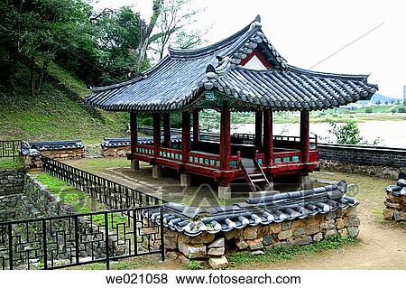 View of Manharu Pavilion at Yeongeunsa Temple. Gongsanseong Fortress. Gongju. Chungcheongnam-Do. Republic of Korea. View Large Photo Image Stock Photo - View of Manharu Pavilion at Yeongeunsa Temple. Gongsanseong Fortress. Gongju. Chungcheongnam-Do. Republic of Korea.. Fotosearch