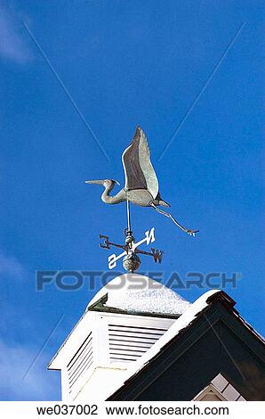Winter weather vane View Large Photo Image Stock Image - Winter weather vane. Fotosearch