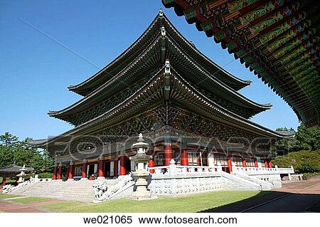 Yakcheonsa Temple. Jeju Island. Republic of Korea. View Large Photo Image Stock Photography - Yakcheonsa Temple. Jeju Island. Republic of Korea.. Fotosearch