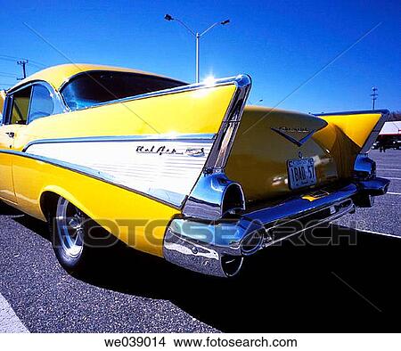 1957 Bel Air Chevy View Large Photo Image Picture - 1957 Bel Air Chevy. Fotosearch