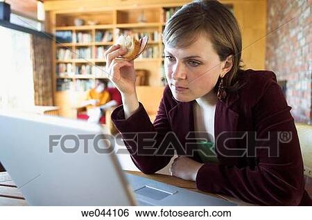 Stock Photograph - 30's, at-home, 20's. Fotosearch