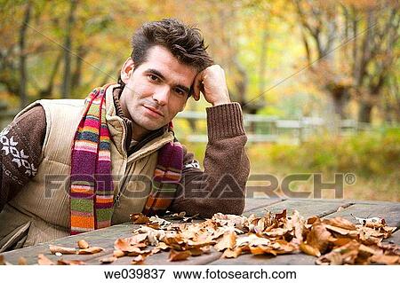 Stock Photo - 30's, autumn, 20's. Fotosearch