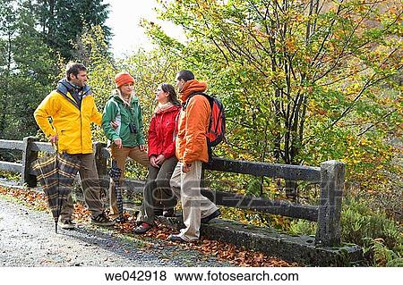 Stock Photo - 30's, autumn, 20's. Fotosearch