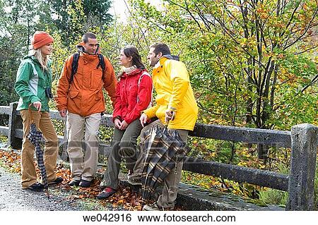 Stock Photograph - 30's, autumn, 20's. Fotosearch