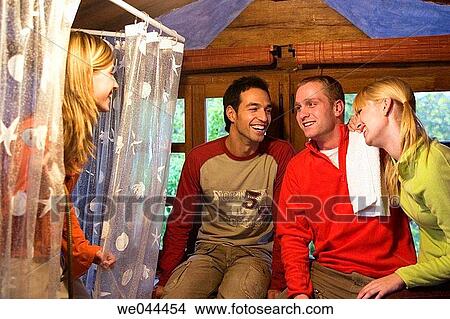 Picture - 30's, autumn, amusement, 20's. Fotosearch