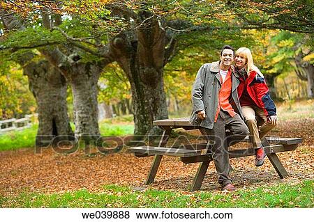 30's, bond, autumn, affection, 20's View Large Photo Image Stock Photo - 30's, bond, autumn, affection, 20's. Fotosearch