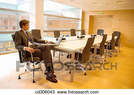 Stock Image - 30's, businessman, business, 20's. Fotosearch