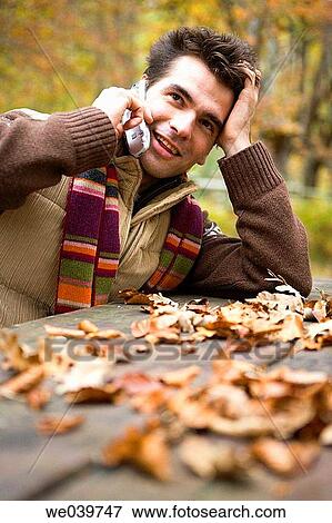 30's, calling, autumn, 20's View Large Photo Image Stock Photo - 30's, calling, autumn, 20's. Fotosearch