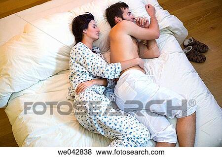 30's, calm, bedroom, bed, 20's View Large Photo Image Stock Photo - 30's, calm, bedroom, bed, 20's. Fotosearch