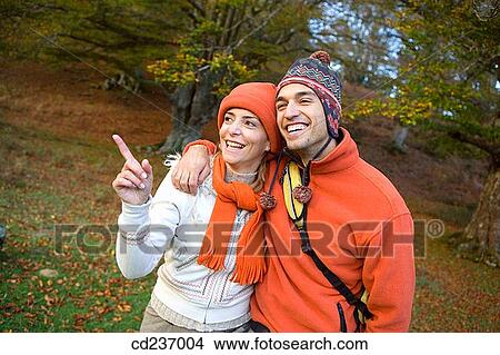 Picture - 30's, cap, autumn, 20's. Fotosearch