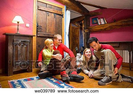 30's, chat, 20's View Large Photo Image Stock Photo - 30's, chat, 20's. Fotosearch