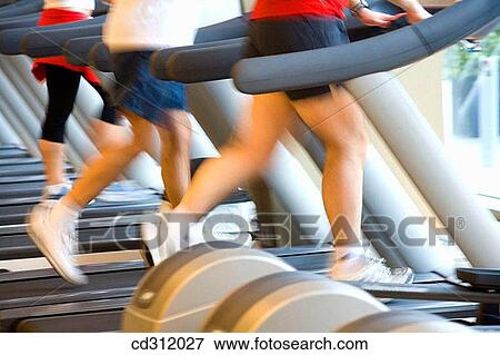 Stock Photo - activity, blurred motion, anonymous, action. Fotosearch