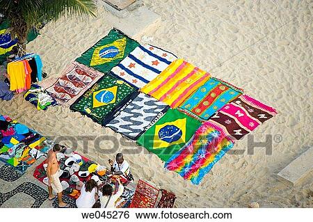 Aerial view of Ipanema Beach, Southern area of Rio de Janiero, Brazil View Large Photo Image Stock Photograph - Aerial view of Ipanema Beach, Southern area of Rio de Janiero, Brazil. Fotosearch
