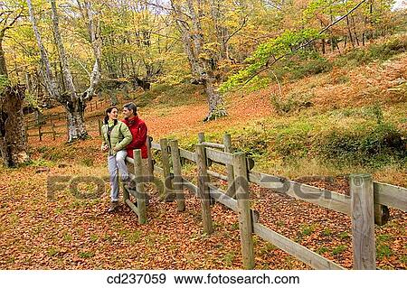 affection, bonding, bond, autumn, 30's View Large Photo Image Stock Photo - affection, bonding, bond, autumn, 30's. Fotosearch