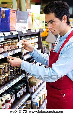 Stock Image - apron, check, arrangement, 30's. Fotosearch